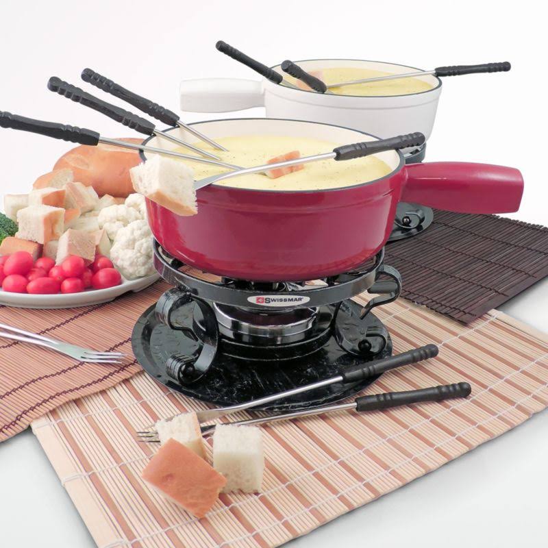 9 Piece Cast Iron Fondue Set X1007