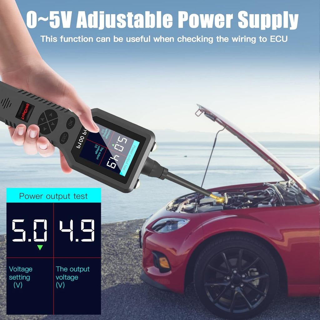 Automotive Circuit Tester with Multimeter and 20FT Cable for 12V 24V Q39688
