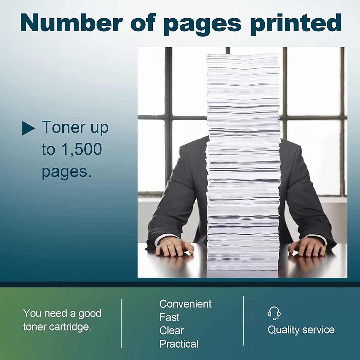 2 Pack Black Toner Cartridge H689844