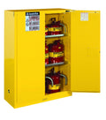 2 Door Self Closing Flammable Safety Cabinet, 45 gal T933