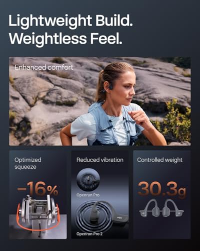Open-Ear Bone Conduction Sport Headphones with Reflective Strip Q733