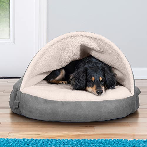 Pink 26-inch Round Cooling Gel Dog Bed with Removable Washable Cover G951890