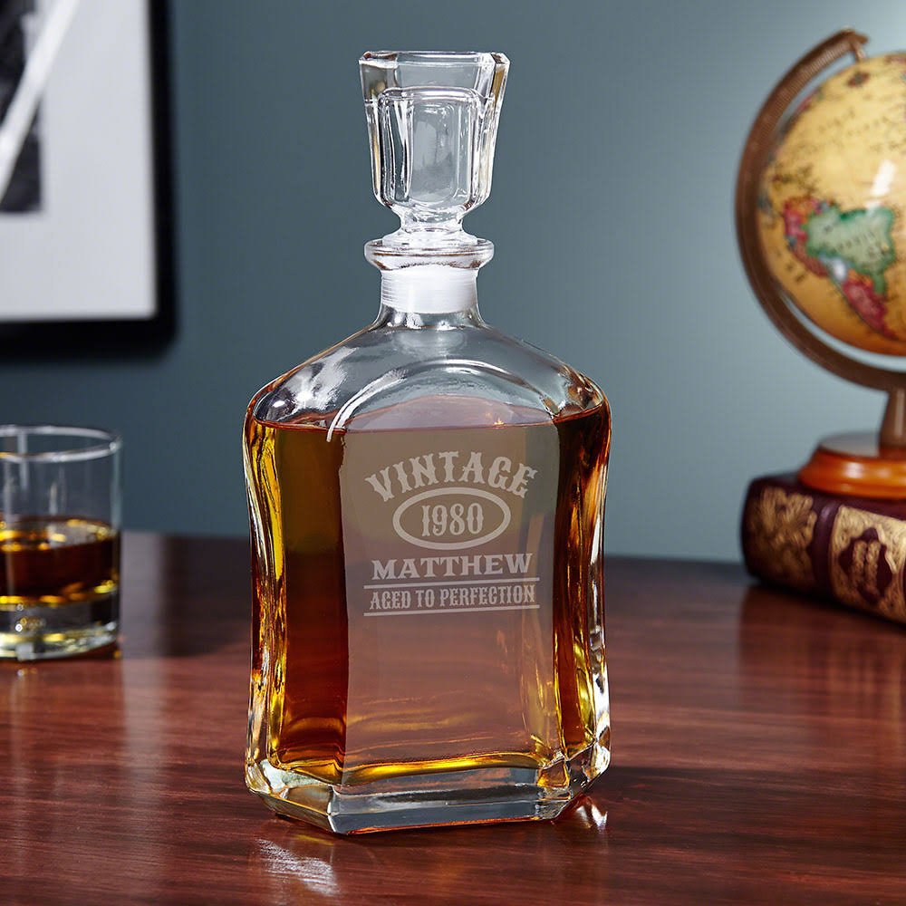 Engraved Decanter A99536