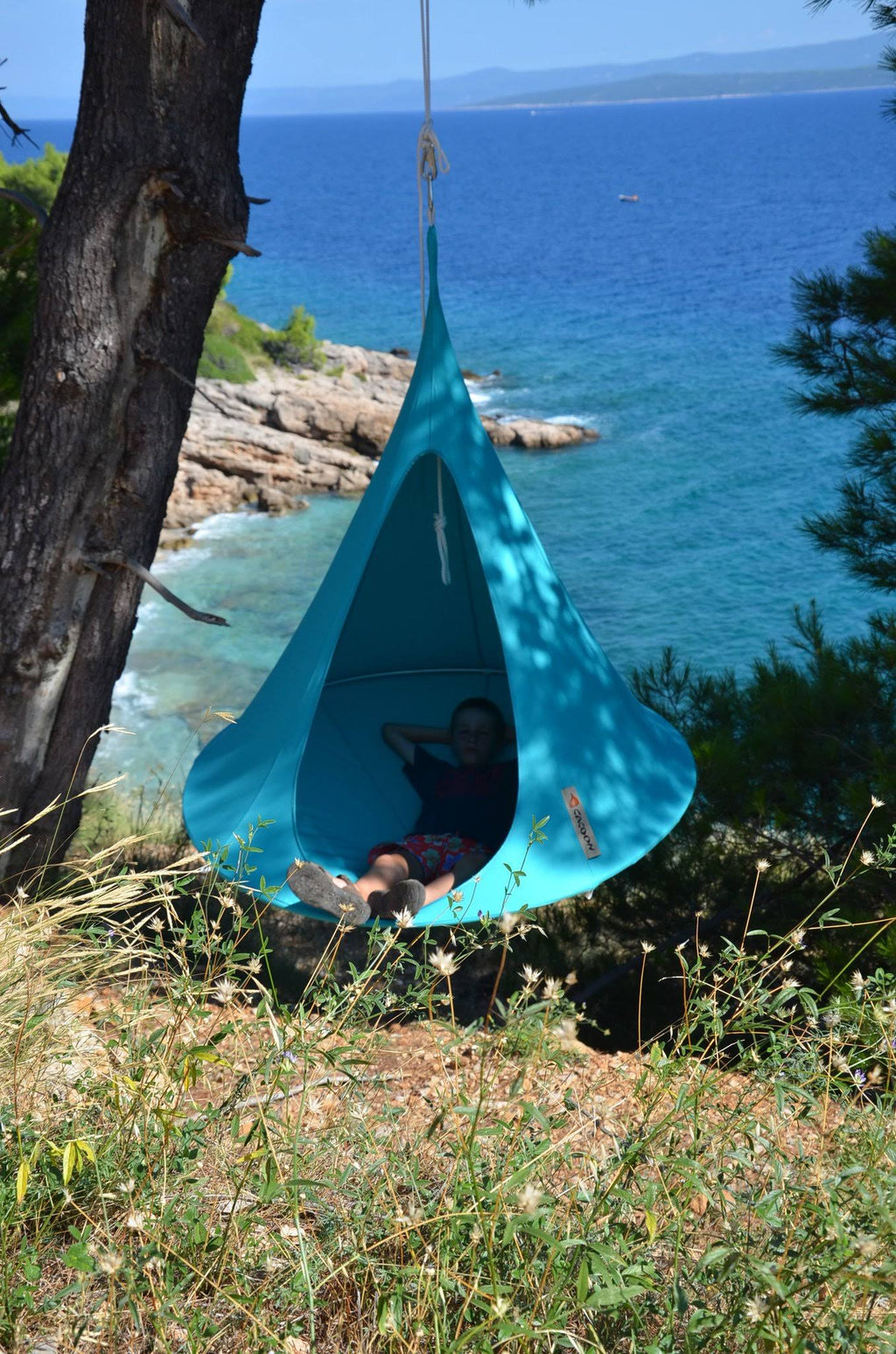 Turquoise Single Hammock O467