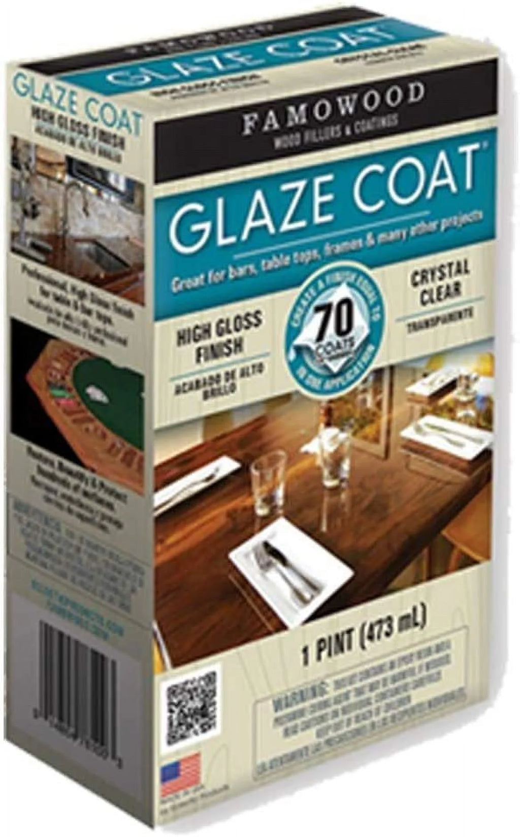 8 oz Gel Stain & Glaze Paint Bundle with Glaze Coat Kit T728