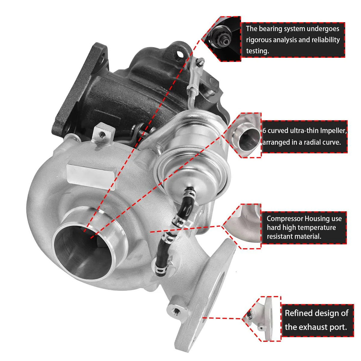 Turbocharger Turbo for Subaru Legacy Outback 2.5L 2007-09 K5904
