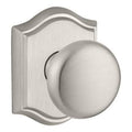 Round Privacy Door Knob with Arch Rose P8749