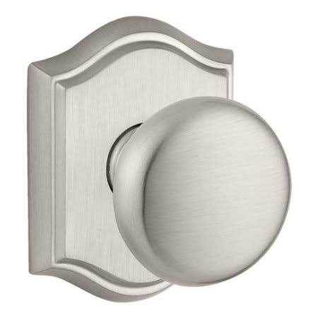 Round Privacy Door Knob with Arch Rose P8749