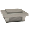 Brushed Titanium LED Post Cap R35492
