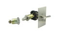 Privacy Latch for Sliding Barn Door with Lever Graphite Black W41378