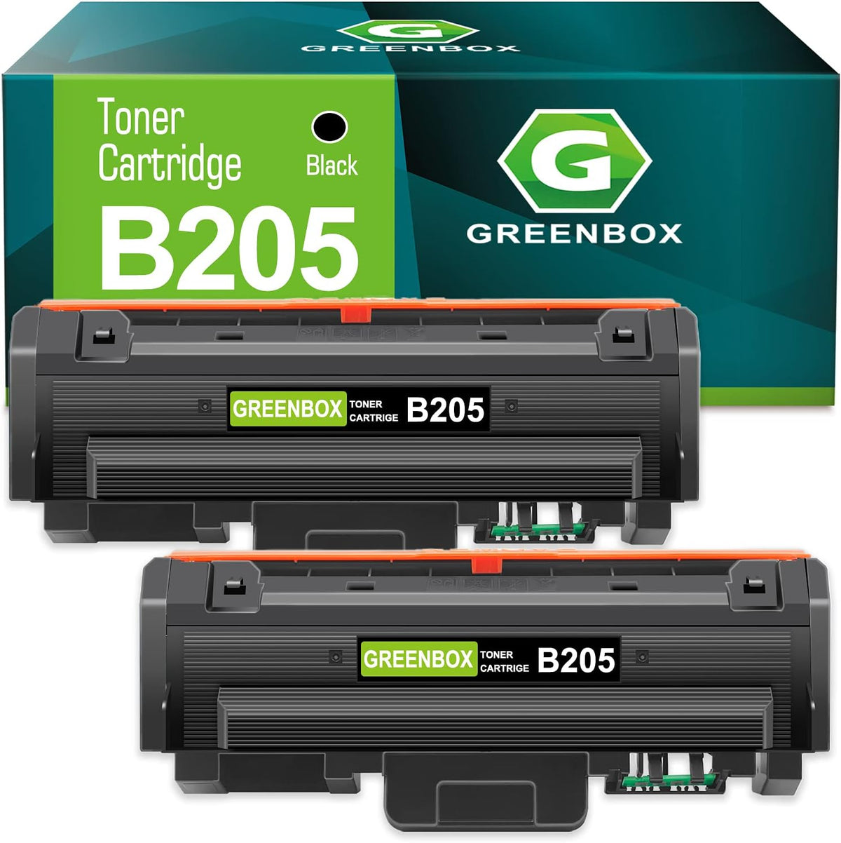 2-Pack Black Remanufactured Toner Cartridge for Xerox B205 B210 B215 Printer E15784