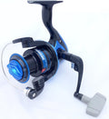 Spinning Fishing Reel Metallic Blue 6 BB 5.2:1 8 Lbs/210 Yards 12 Lbs/180 Yards C1762