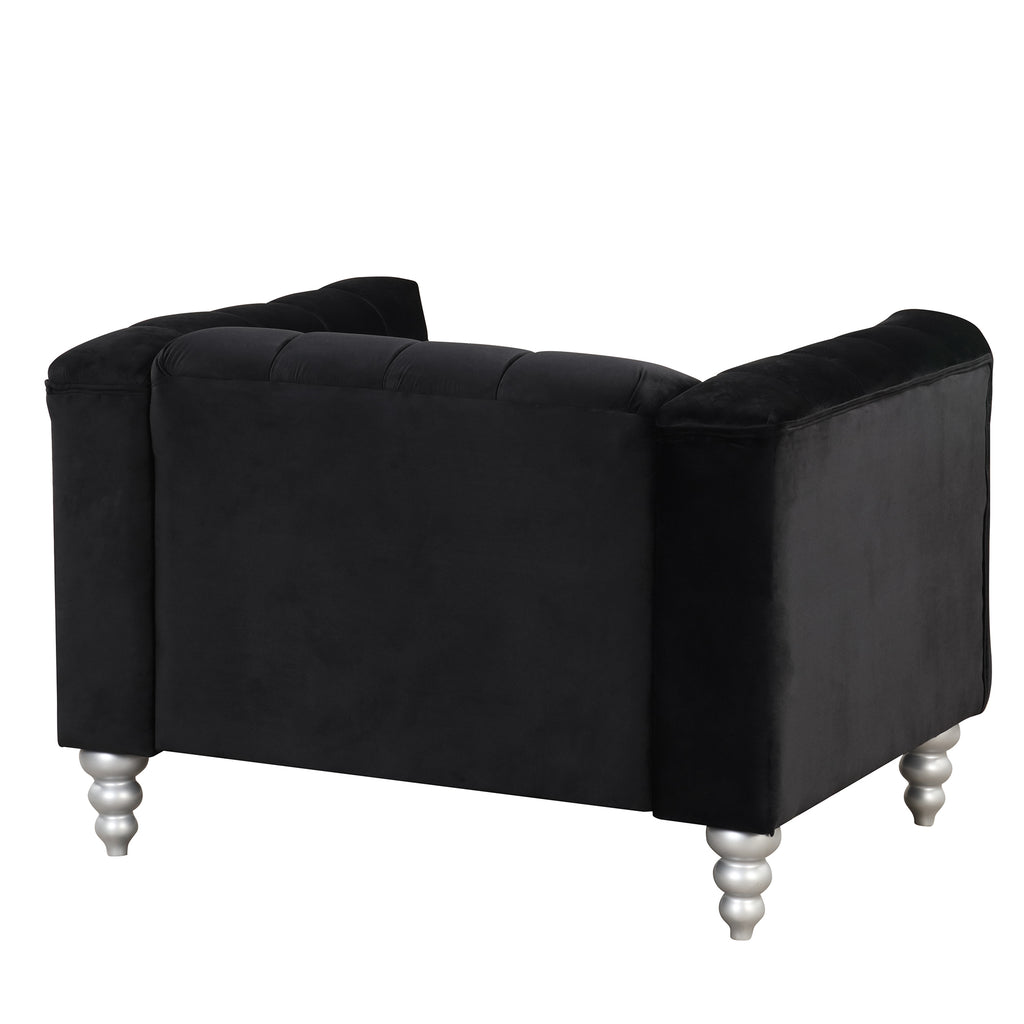 Modern Sofa with Solid Wood Legs H2784