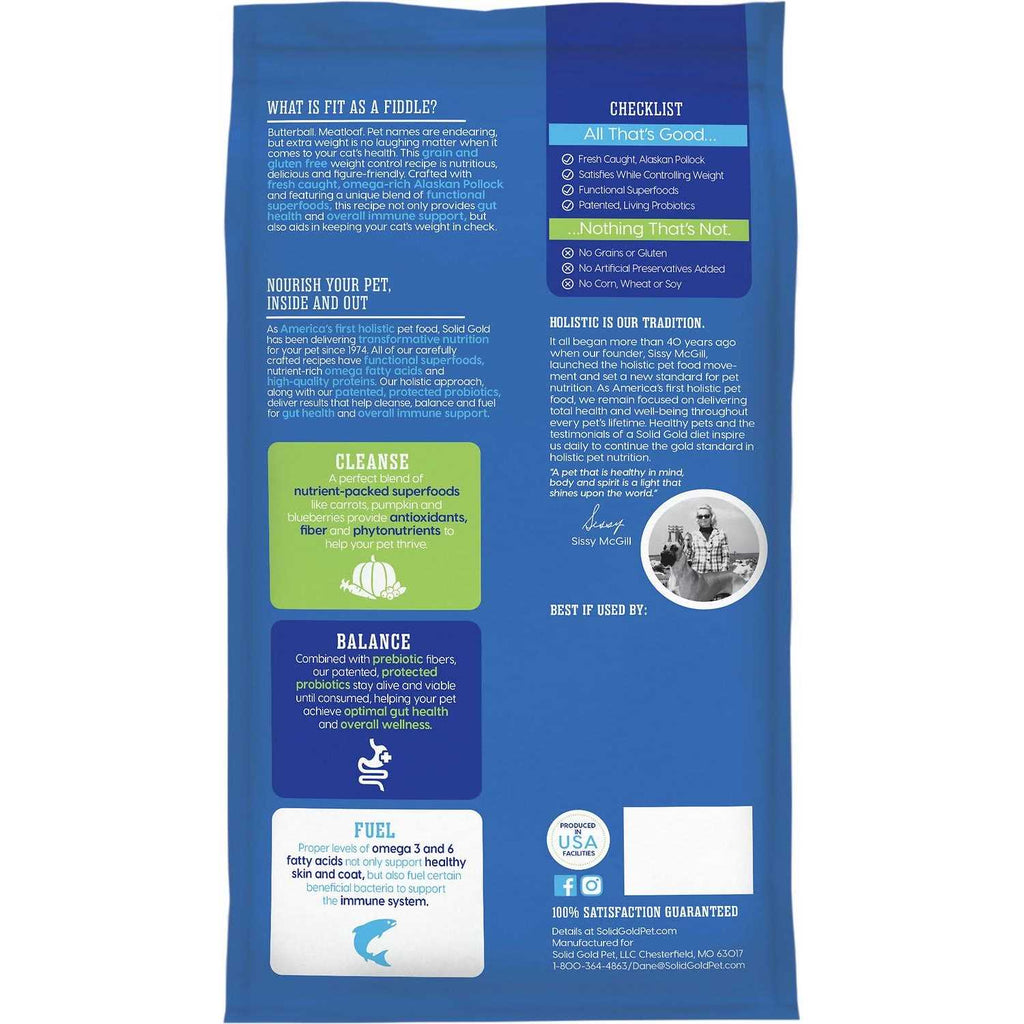 Grain-Free Alaskan Pollock Dry Cat Food I7333