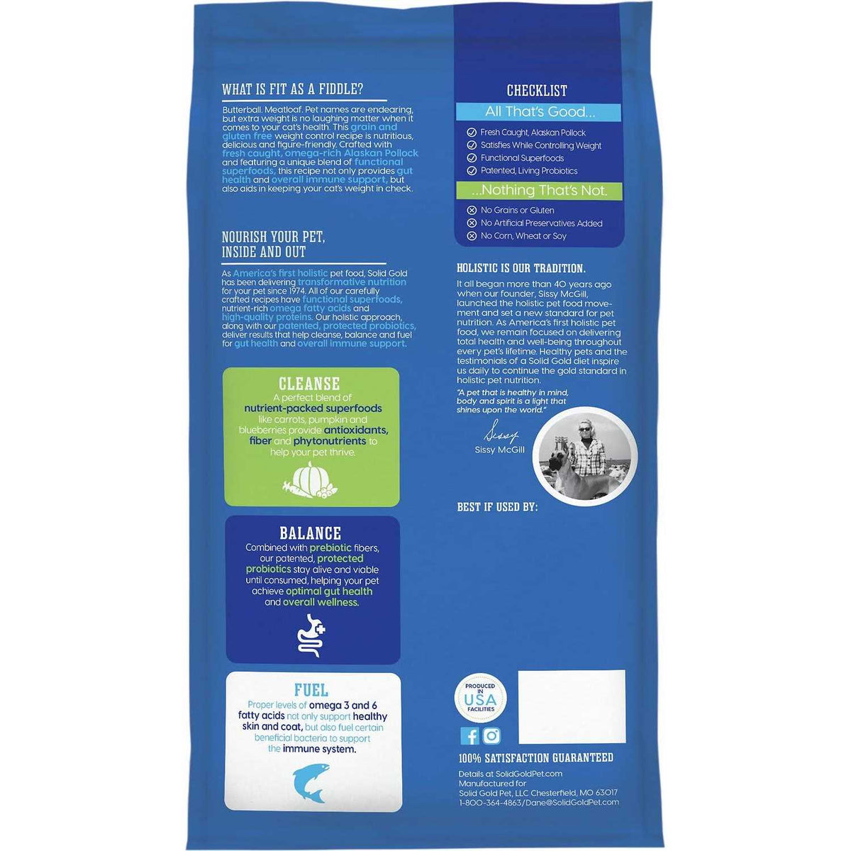 Grain-Free Alaskan Pollock Dry Cat Food I7333