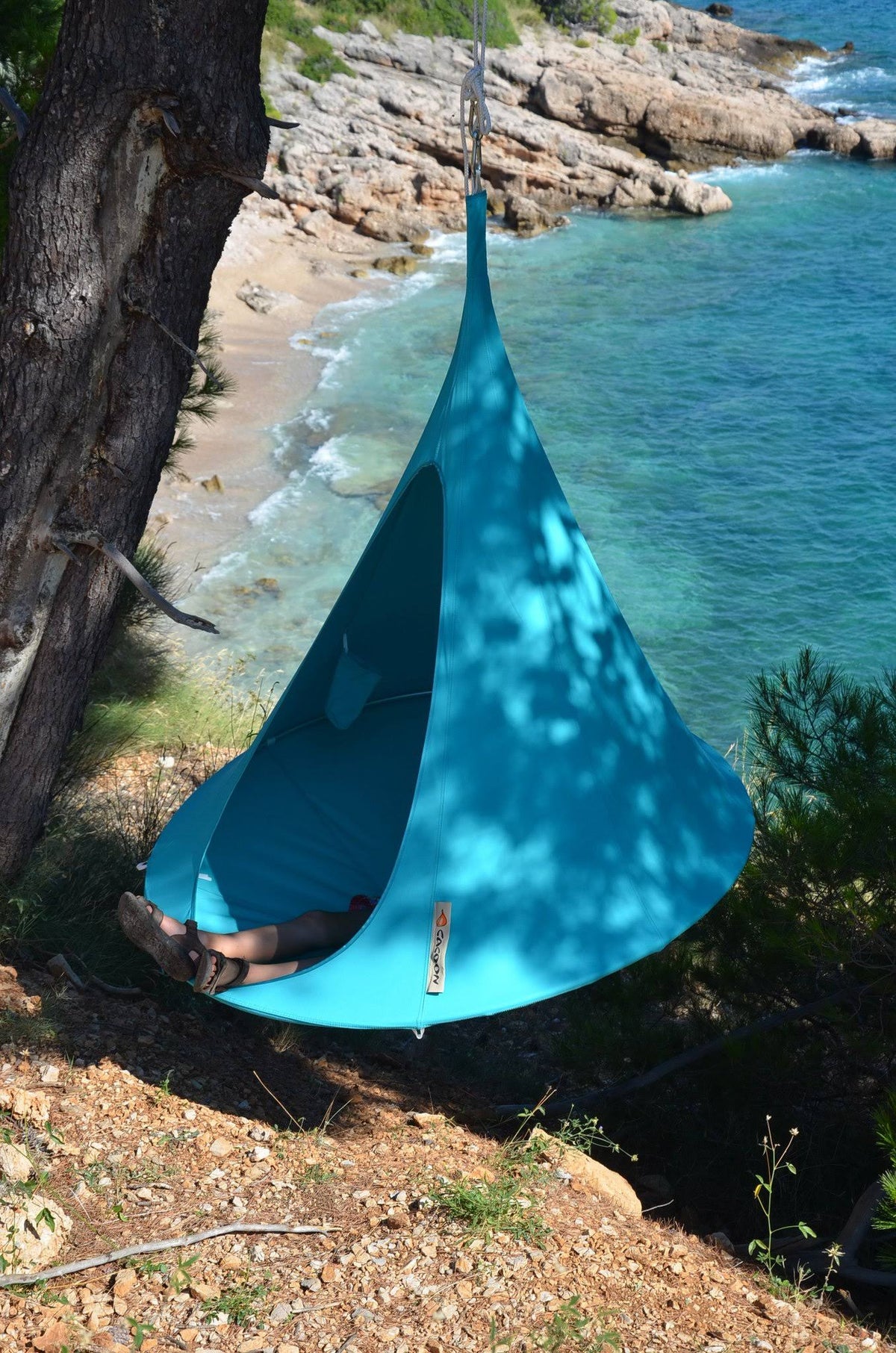 Turquoise Single Hammock O467