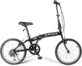 20'' Folding Bike, 7 Speed Shimano Gears, Lightweight Iron Frame K887796