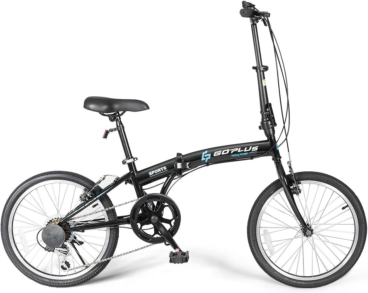20'' Folding Bike, 7 Speed Shimano Gears, Lightweight Iron Frame K887796
