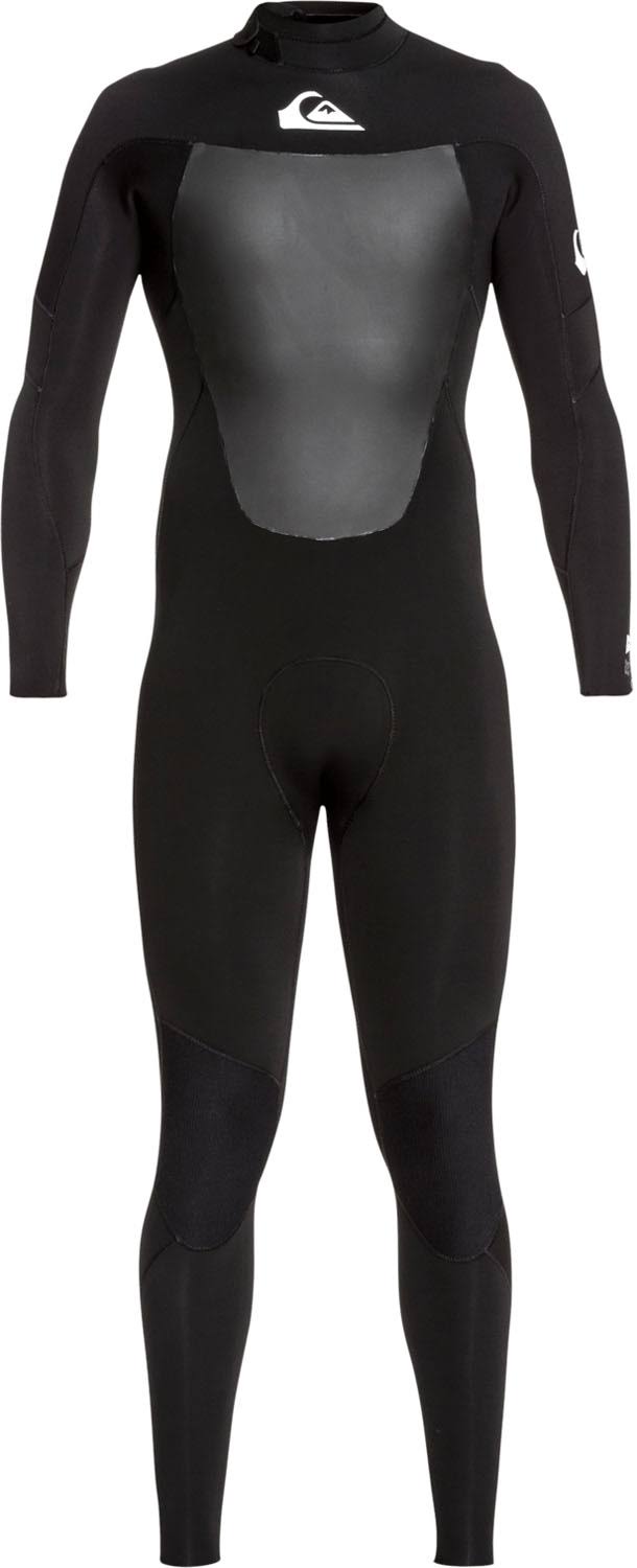 Black/White 3/2 Back Zip Wetsuit E37602