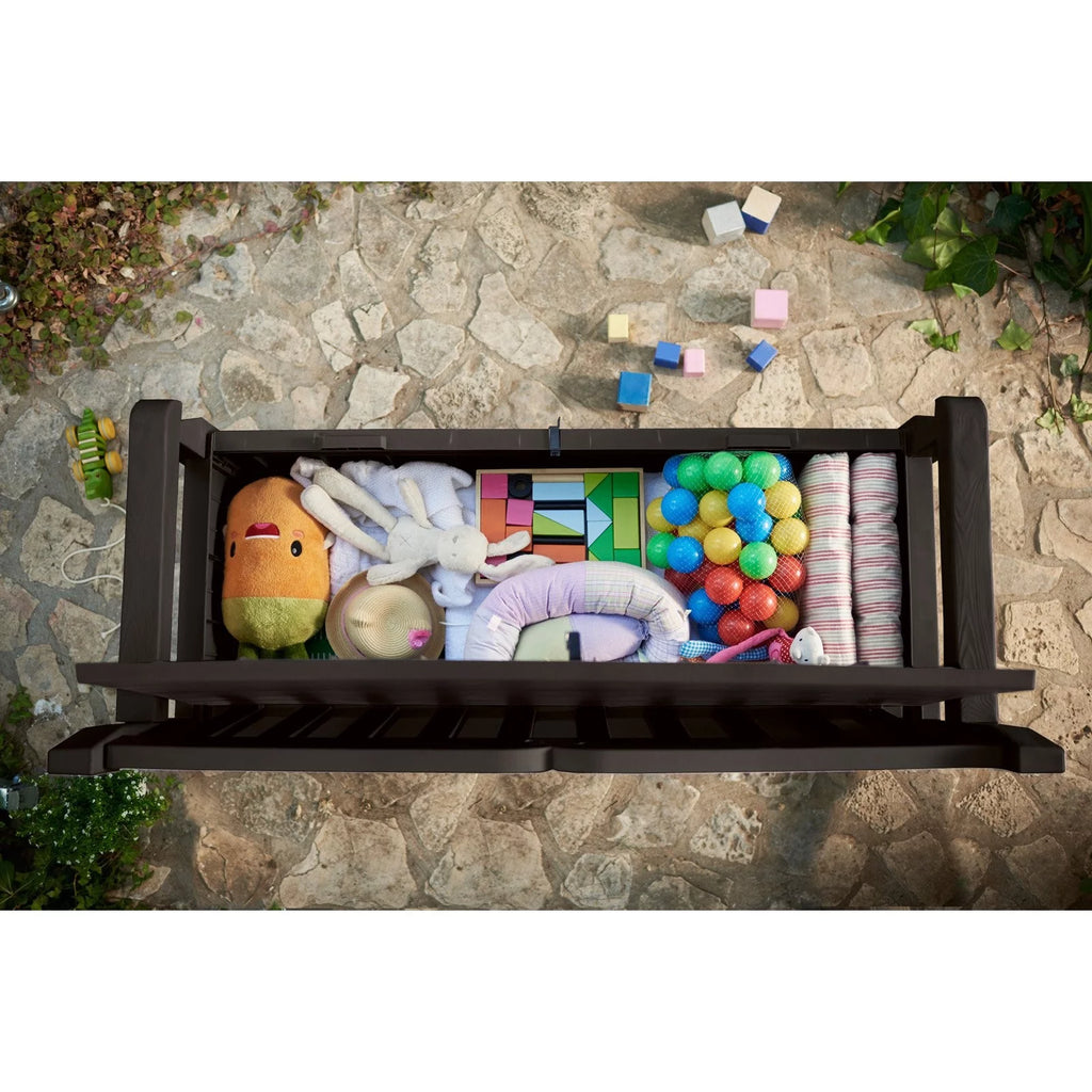 Outdoor Storage Resin Bench P313908