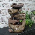 Tabletop Waterfall Fountain with Light W2930