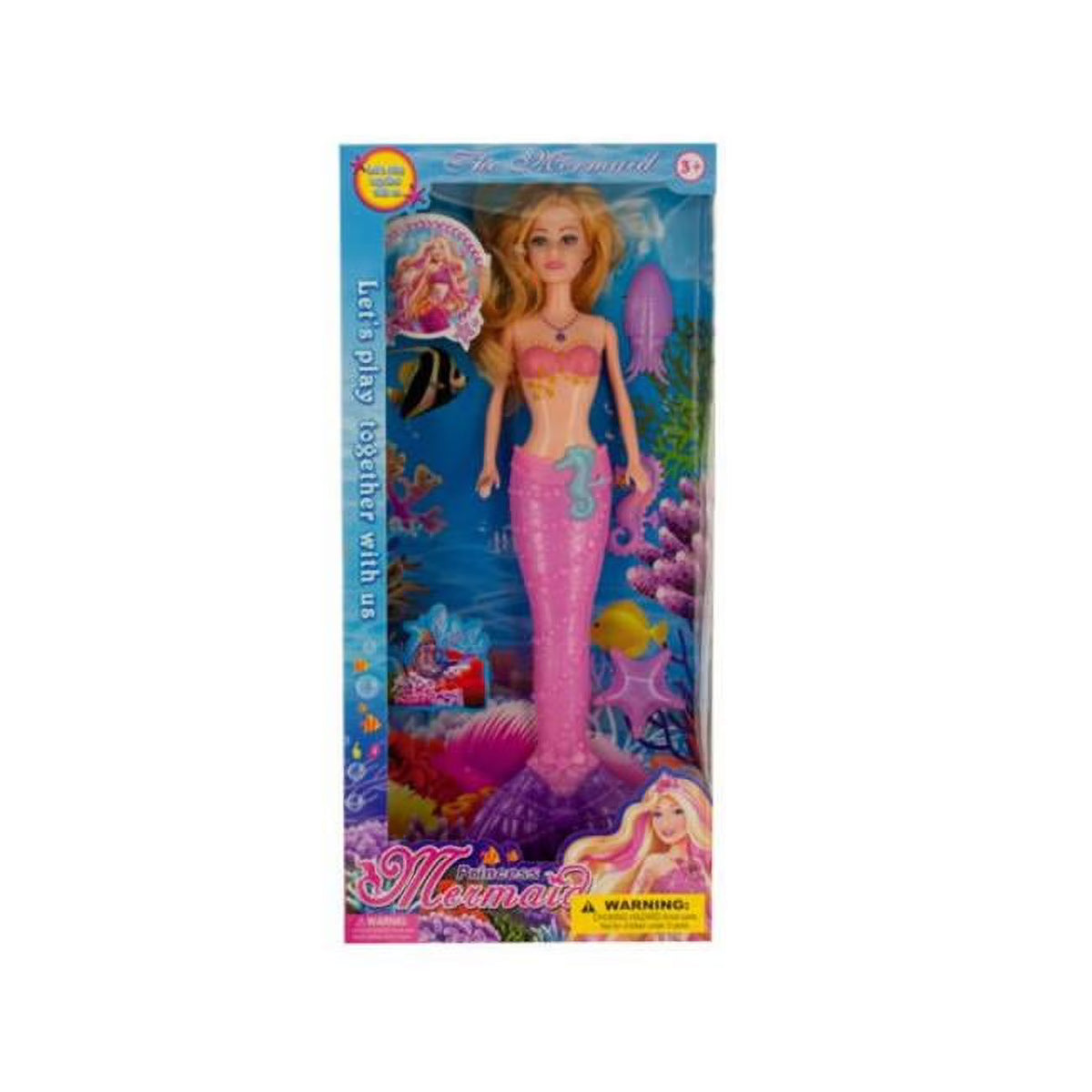Pack of 8 Mermaid Princess Doll H1963
