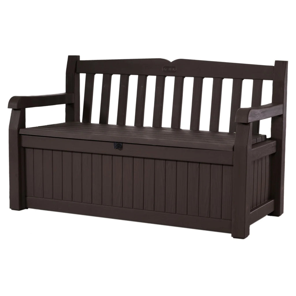 Outdoor Storage Resin Bench P313908