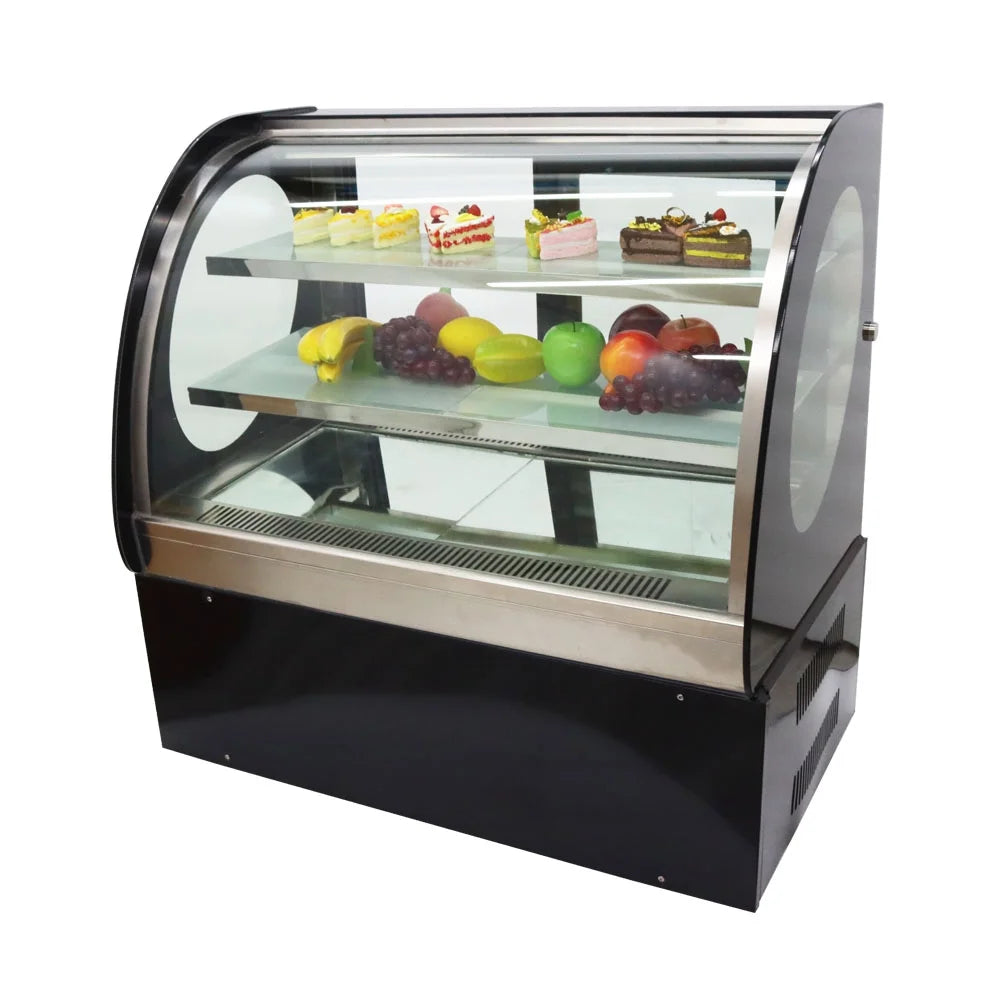 35" Curved Refrigerated Cake Display Cabinet S1320