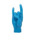 Blue Hand Gesture Candle S23095