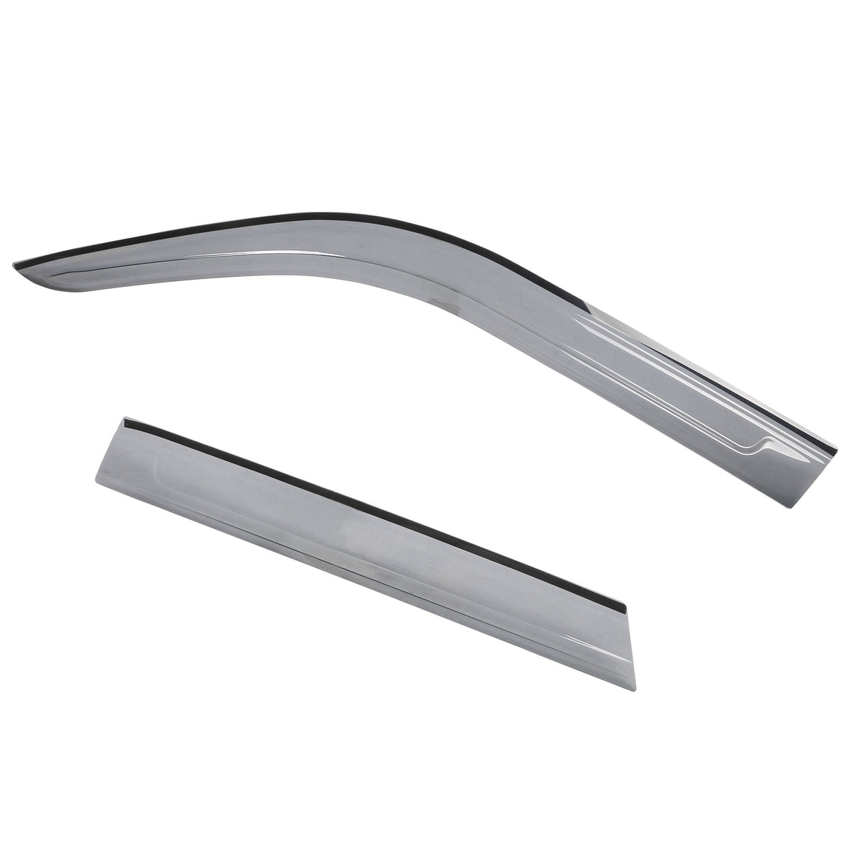 Black Acrylic Window Visors 4PCS H884334