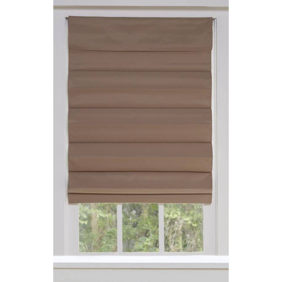 Desert Tan Blackout Cordless Roman Shade 46-in x 72-in G324