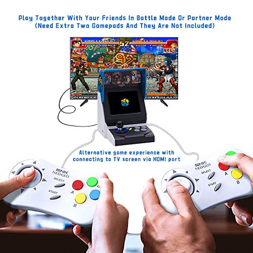 NEOGEO Mini Arcade with 40 Pre-Loaded Games G5546
