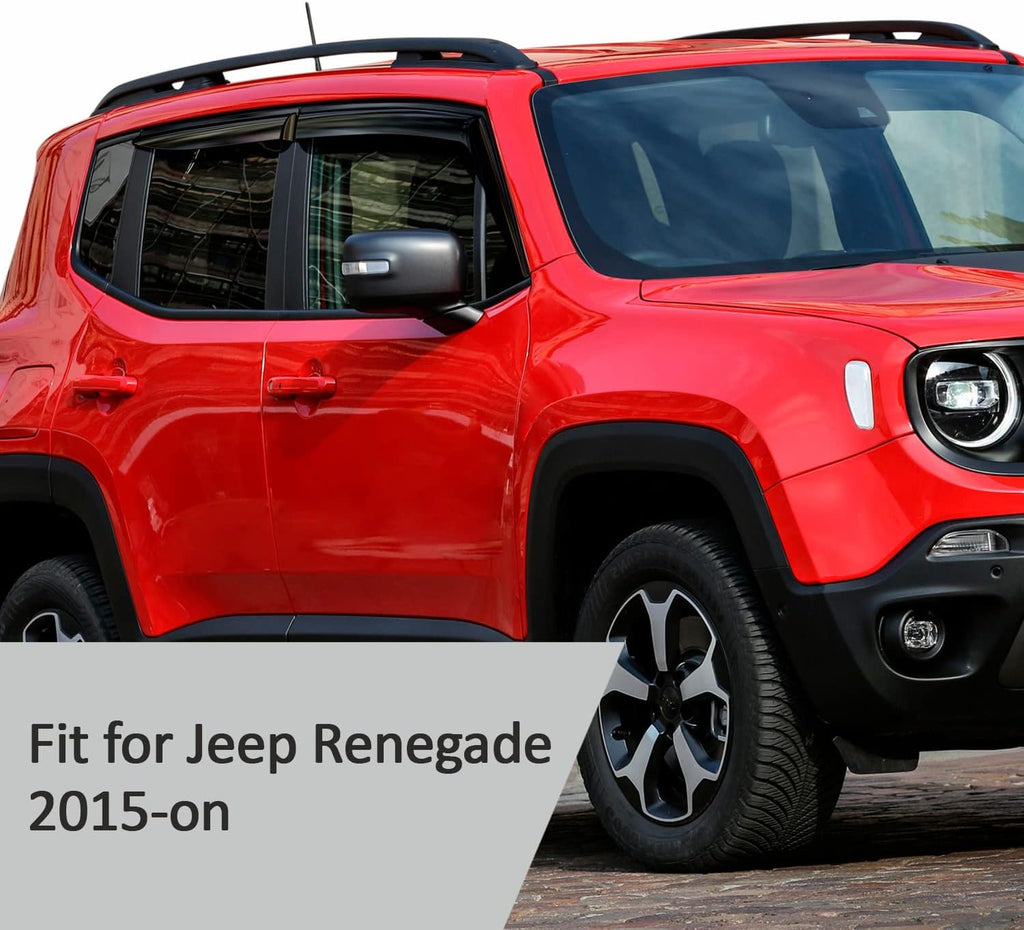 4 Pieces Rain Guards for Jeep Renegade K5560