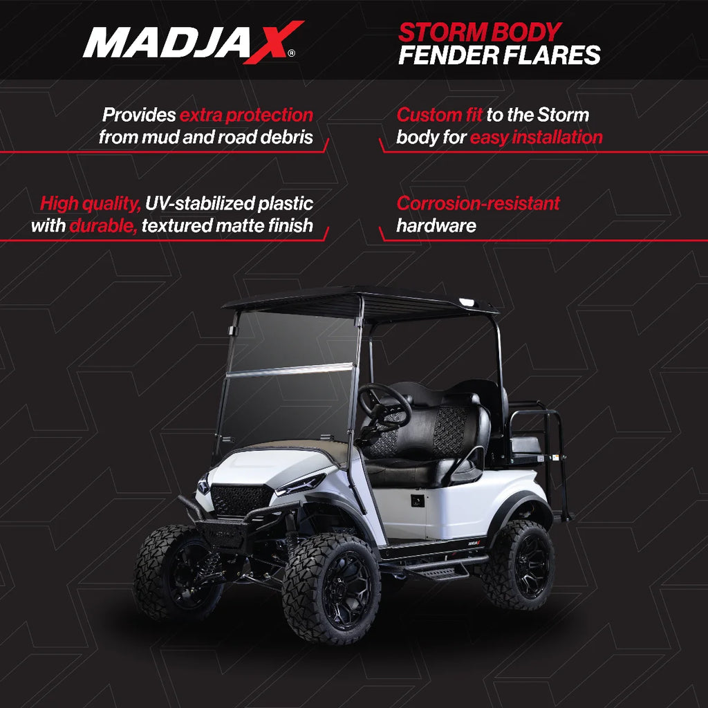 Fender Flare Set for Golf Cart L1303