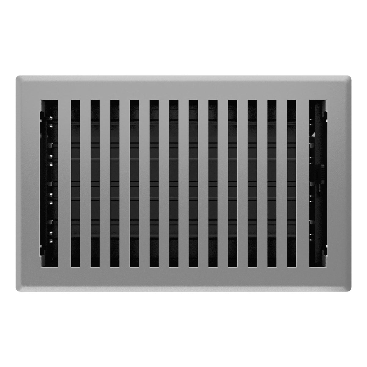 Grey Granite Metal Rectangular Air Floor Register 2 Pack A673501