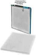 White 3 Pack Air Filter ( Actual filter size 14.5 x 22.5 ) T3880