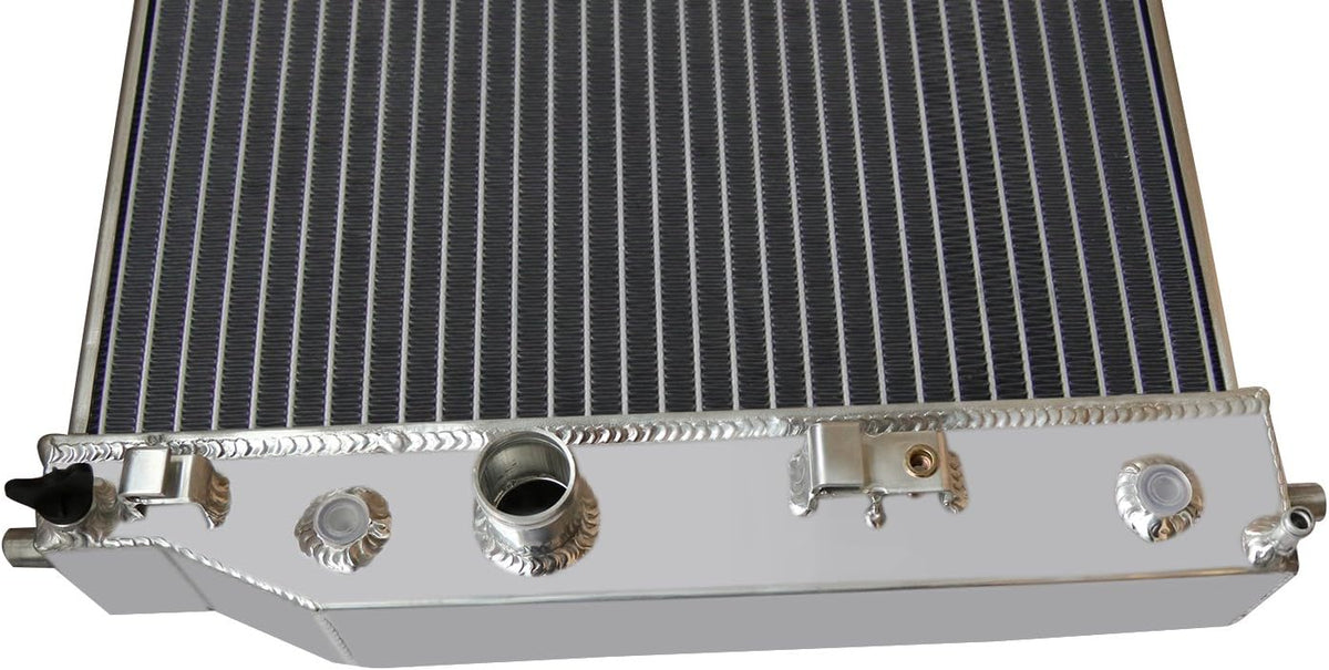 4 Row Radiator Shroud 16'' Fan for Chevy Corvette V8 GAS 2003-2013 Y8290