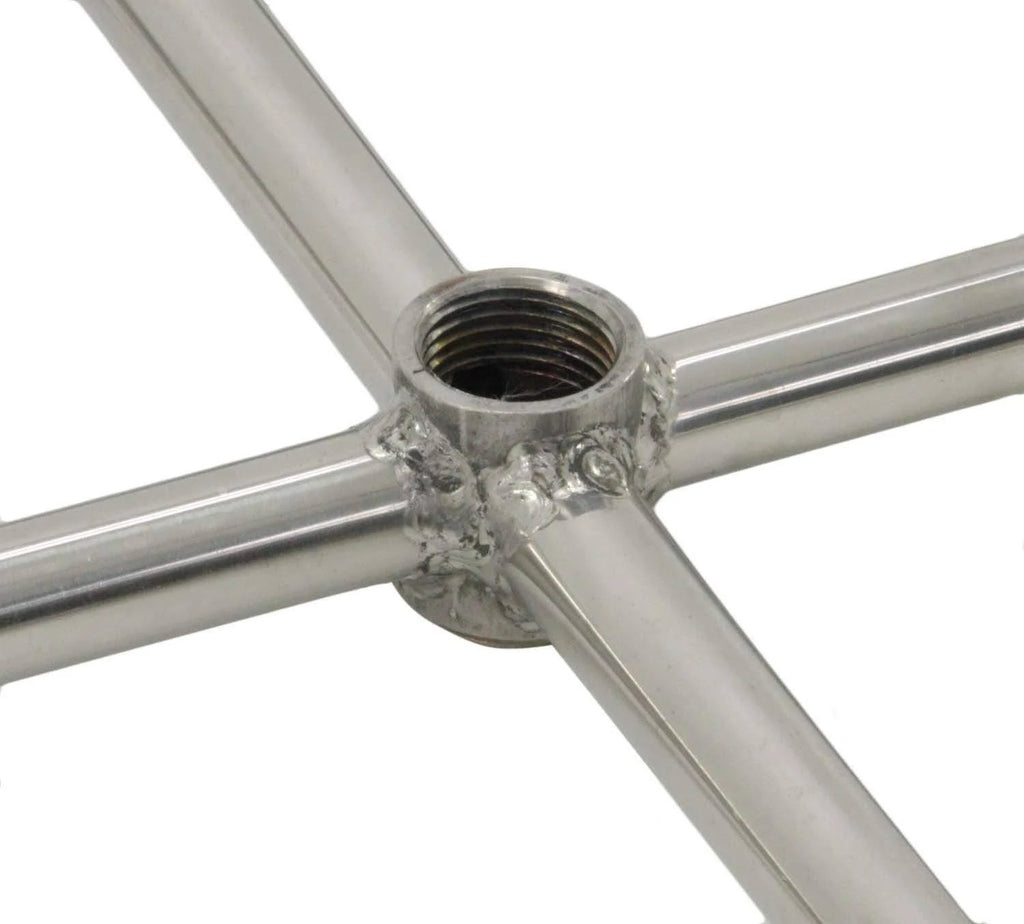18x22 Round Stainless Steel Fire Pit Burner S8120