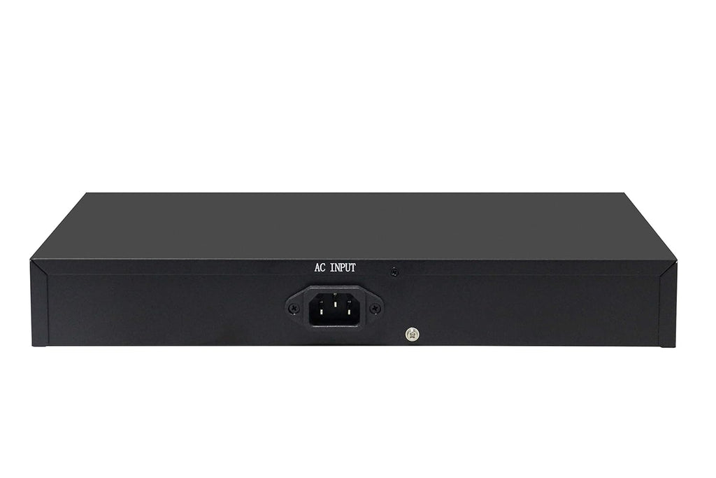 24 Port 10/100Mbps PoE Switch Unmanaged with 2 Gigabit Uplink Ports X102449