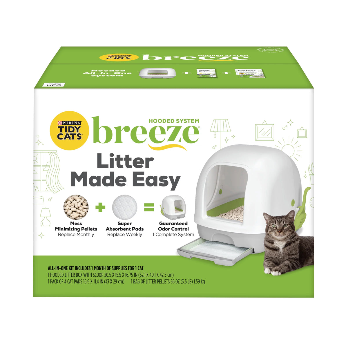 Hooded Litter Box System Starter Kit I135