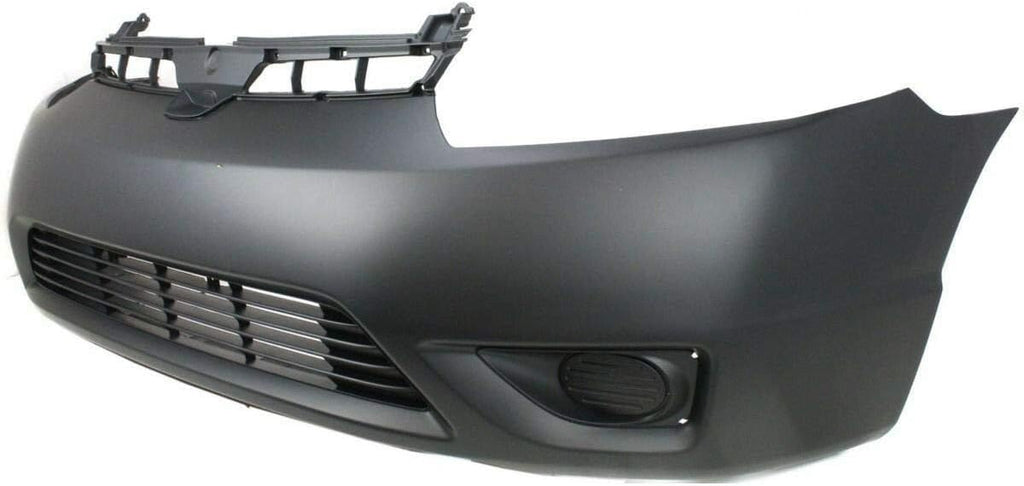 Plastic Bumper Cover Fascia for 2006-2008 Honda Civic Coupe, Primed, with Fog Light Holes Q921649