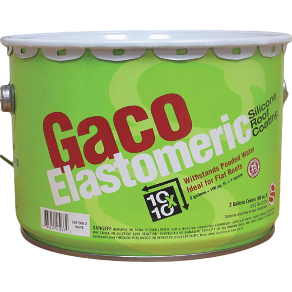 White Silicone Roof Coating 2 Gal C62020