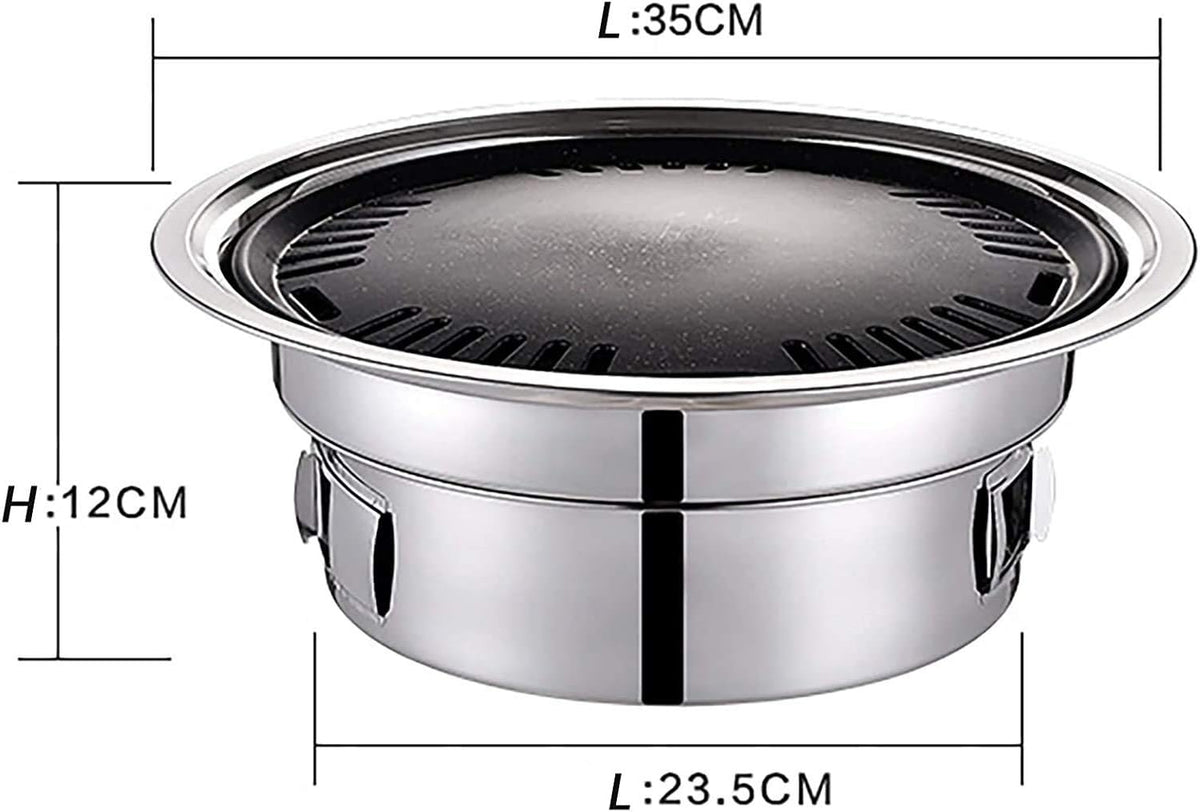 Stainless Steel Portable Barbecue Grill T8371