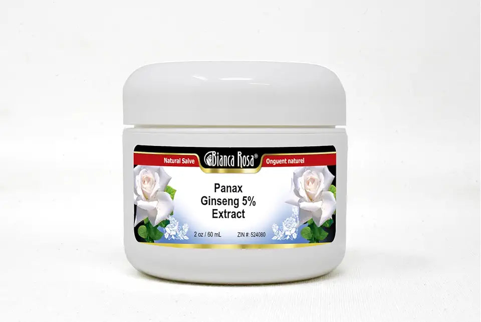 5% Panax Ginseng Extract Salve 2 oz D9751