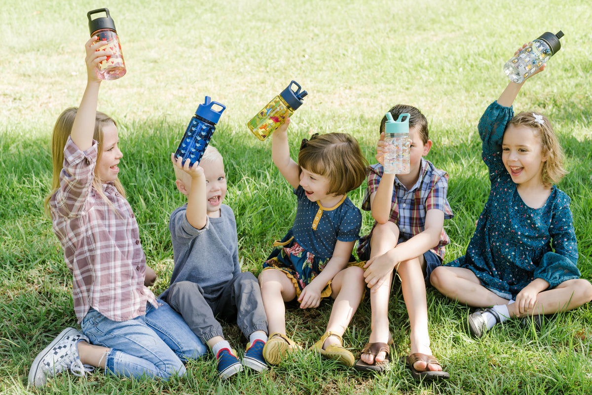 12oz Summit Kids Tritan Water Bottle with Straw Lid N747300