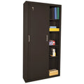Sliding Door Storage Cabinet Black G620