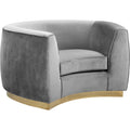 Grey Velvet Chair Z893703