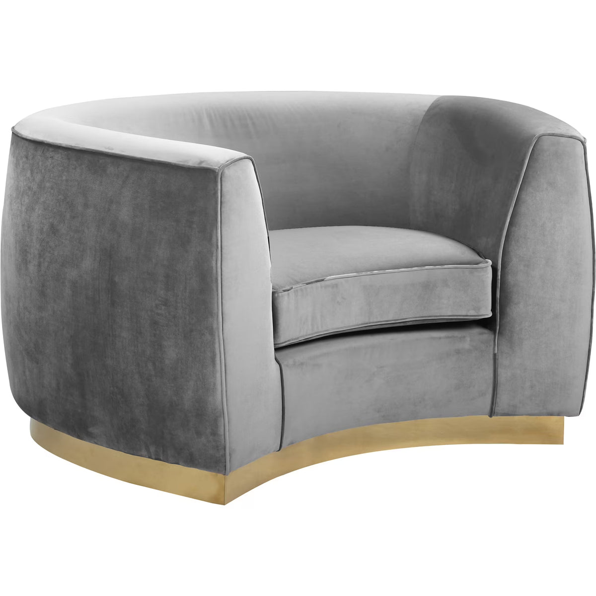 Grey Velvet Chair Z893703