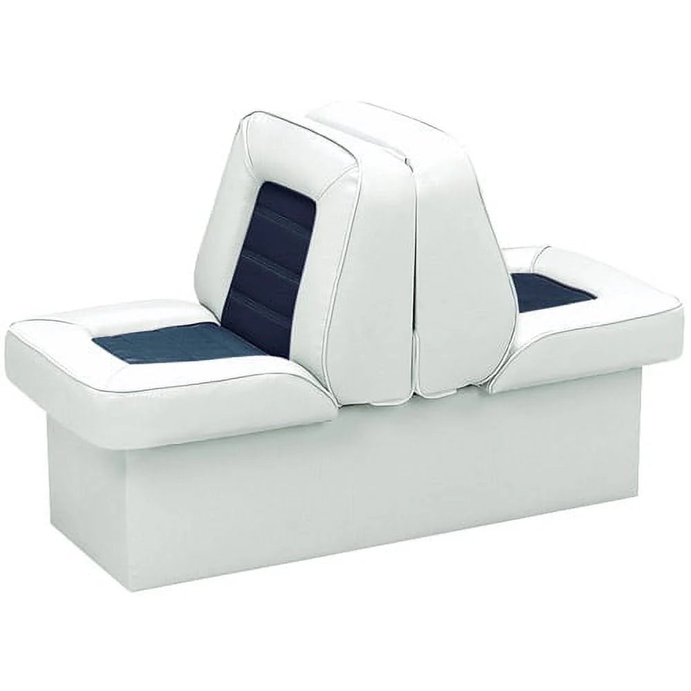 White Bucket Style Back to Back Lounge Seat O869