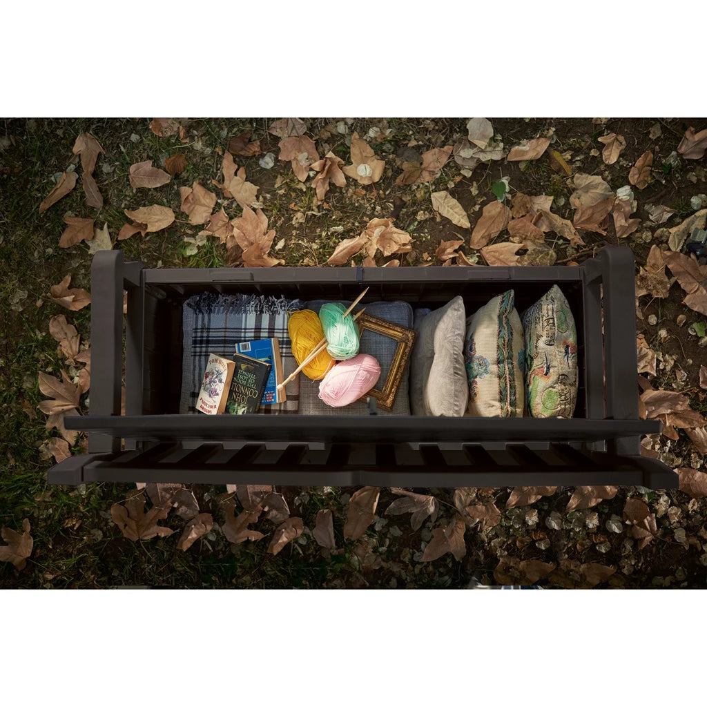 Outdoor Storage Resin Bench P313908